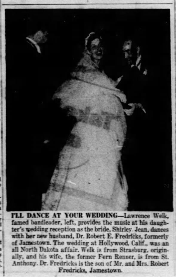 Clipping from The Bismarck Tribune